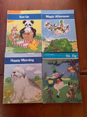 HBJ Reading Program Set of 4 First Grade Readers Homeschool